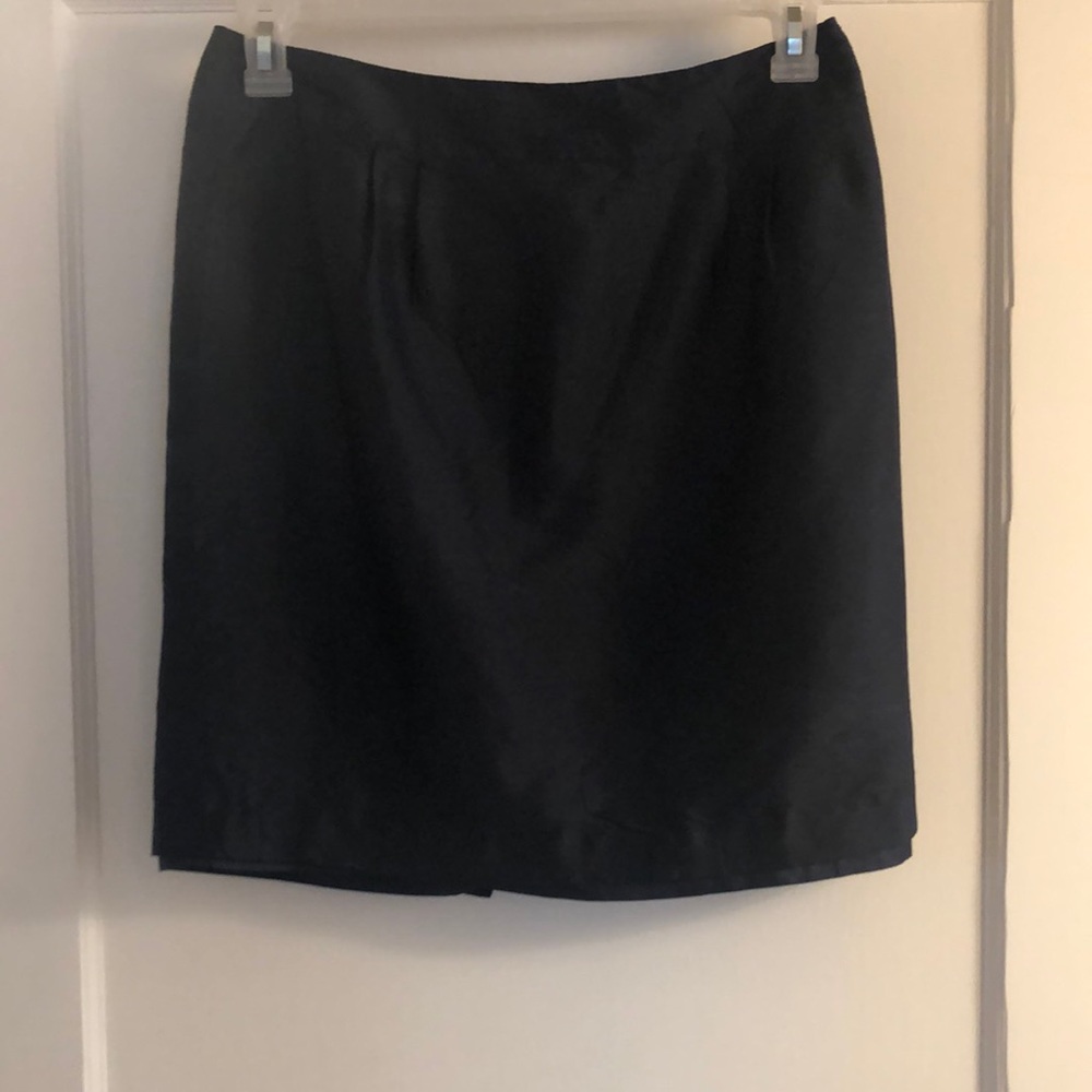 Talbots petites silk skirt